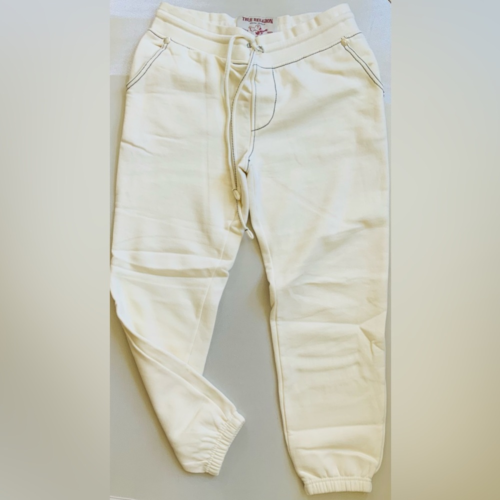 TRUE RELIGION TR repeat joggers pants NWOT